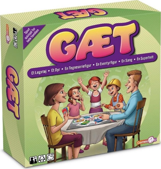 Gæt   Sjovt Quizspil For Hele Familien