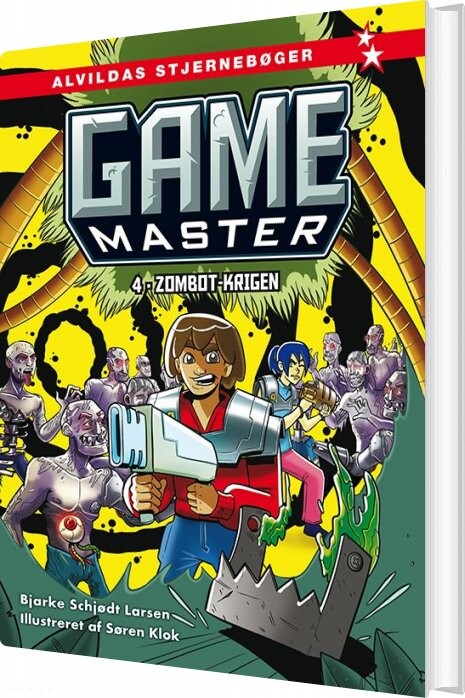 Game Master 4: Zombot Krigen Bjarke Schjødt Larsen Bog