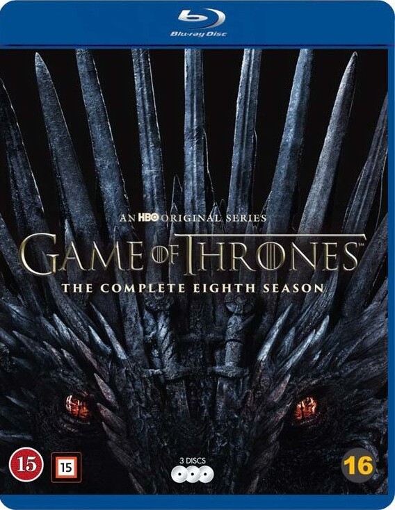 Game Of Thrones Sæson 8 Hbo Blu Ray Tv Serie