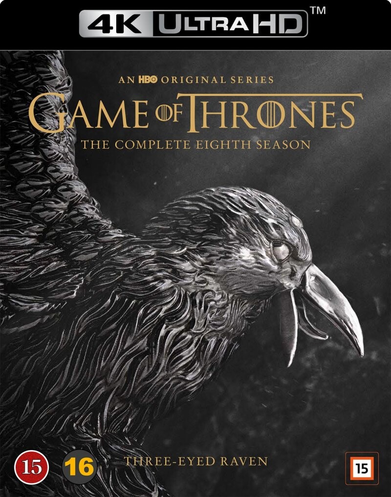 Game Of Thrones Sæson 8 4k Blu Ray Tv Serie