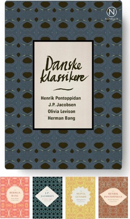 Gaveæske Med Fire Danske Klassikere   Herman Bang   Bog