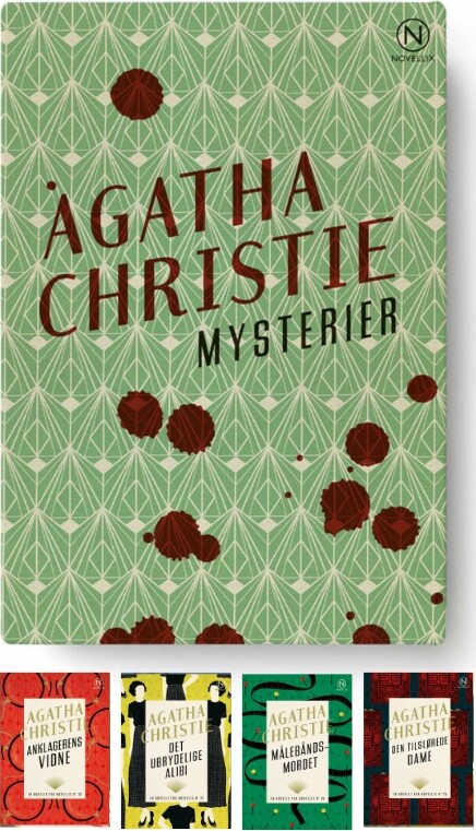 Gaveæske Med Fire Mysterier Af Agatha Christie   Agatha Christie   Bog