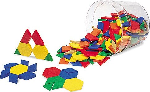 Geometriske Former   Spand Med 260 Stk