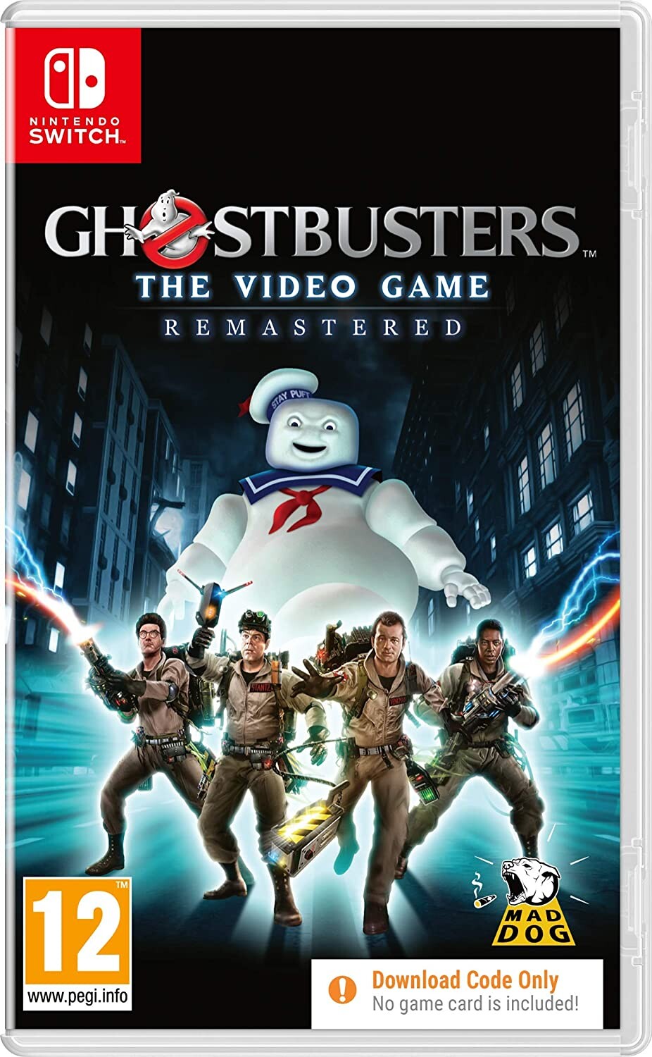 Ghostbusters: The Video Game Remastered Kode I Boks Nintendo Switch