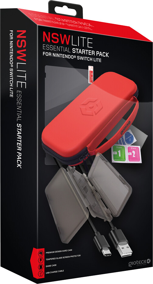 Gioteck   Nintendo Switch Lite Essential Starter Pack   4 Dele