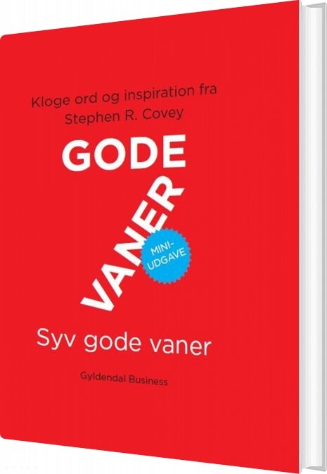 7 Gode Vaner Miniudgave Stephen R Covey Bog
