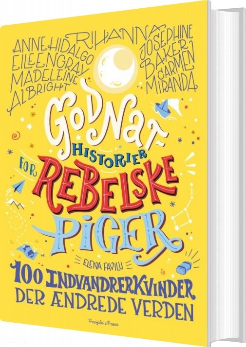 Godnathistorier For Rebelske Piger Om Indvandrerkvinder Elena Favilli Bog