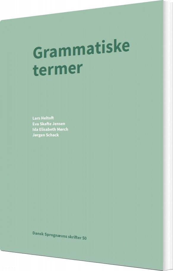 Grammatiske Termer   Lars Heltoft   Bog
