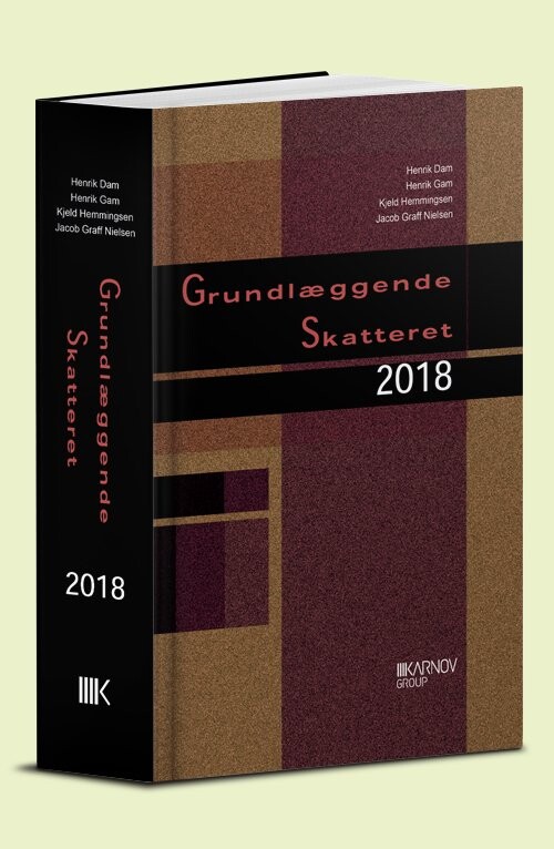 Grundlæggende Skatteret 2018   Henrik Gam   Bog