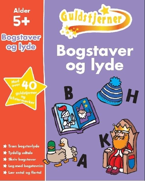 Guldstjerner   Bogstaver Og Lyde   Bog