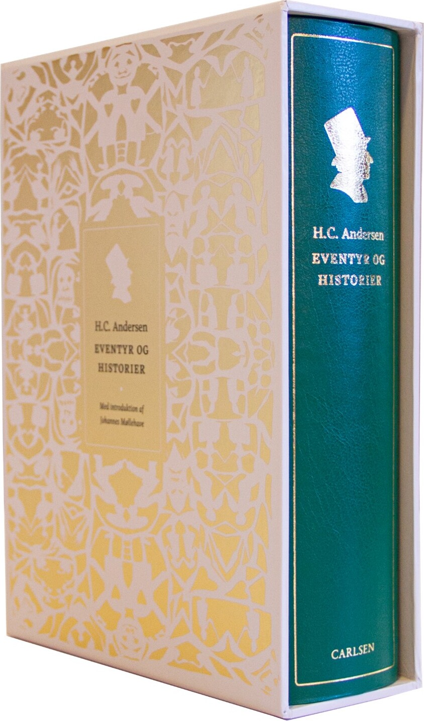 H C  Andersen: Eventyr Og Historier   Grøn Luksusudgave   H C  Andersen   Bog