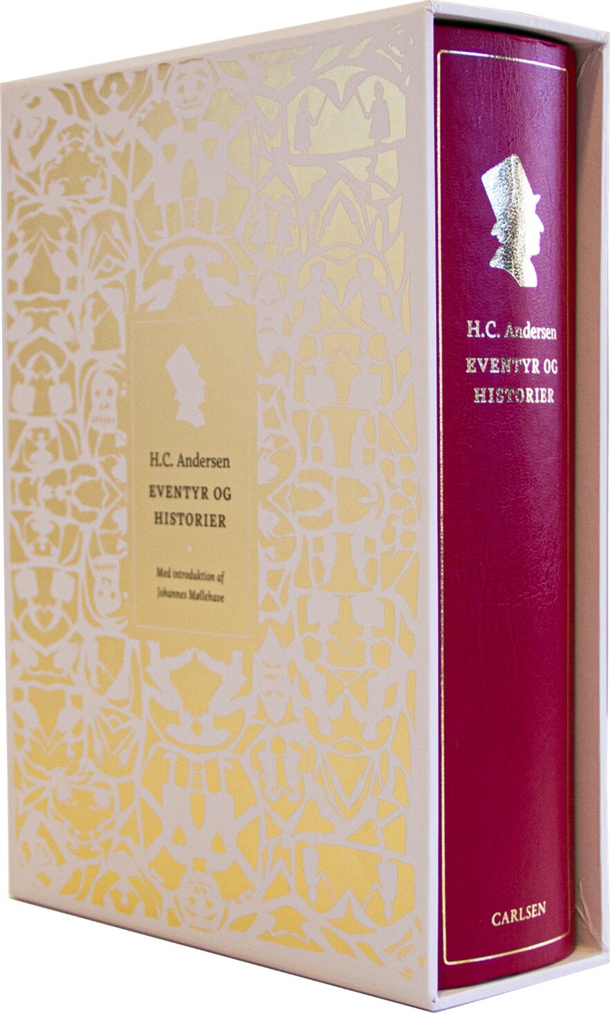 H C  Andersen: Eventyr Og Historier   Rød Luksusudgave   H C  Andersen   Bog