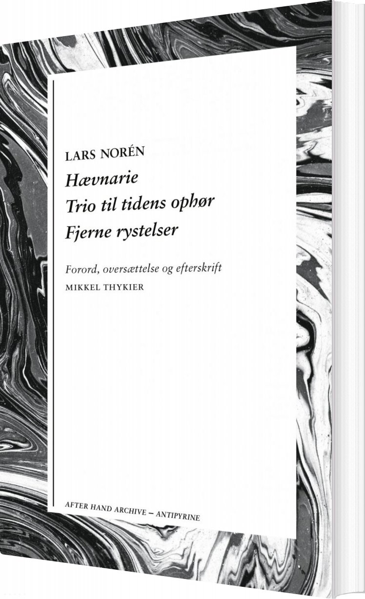 Hævnarie Trio Til Tidens Ophør Fjerne Rystelser Lars Nor? N Bog