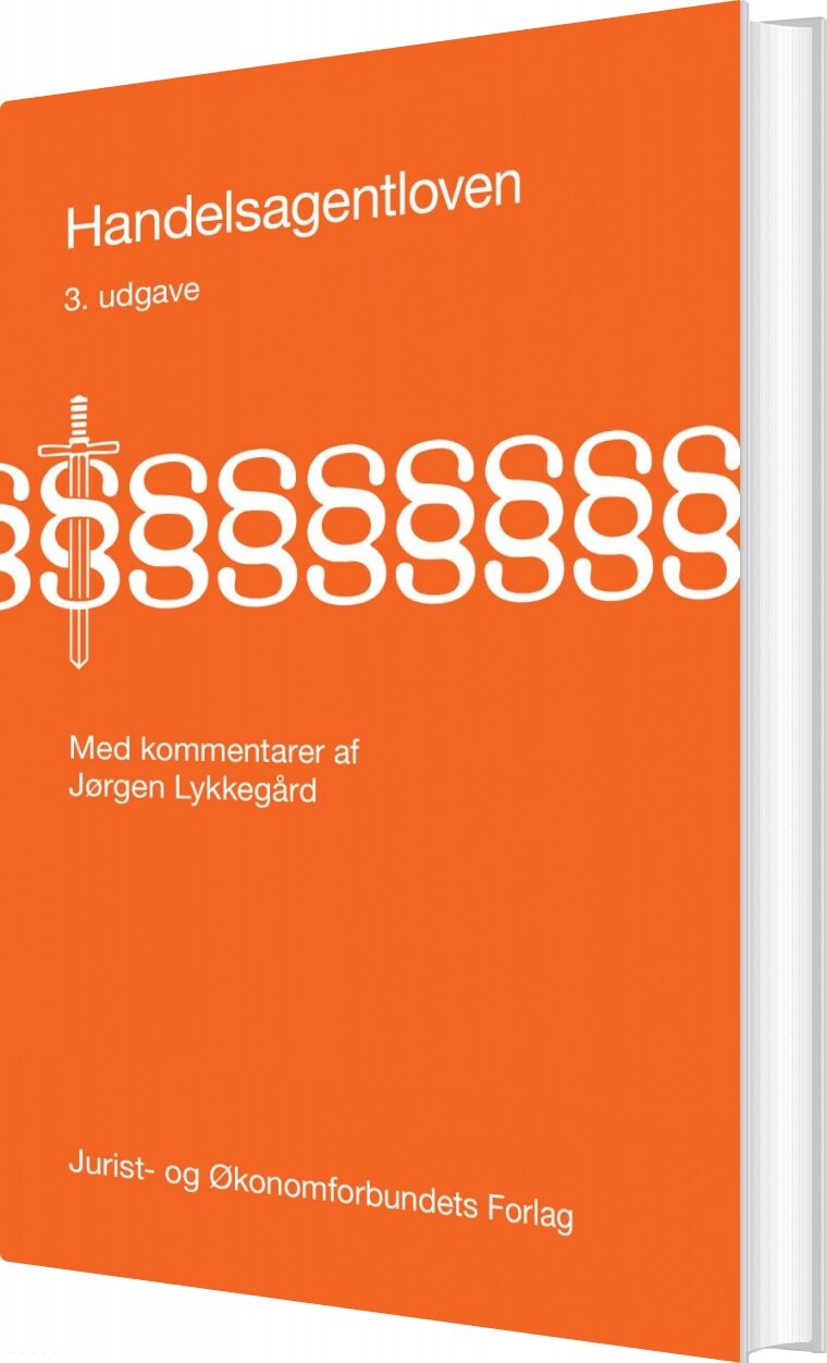 Handelsagentloven   Jørgen Lykkegård   Bog