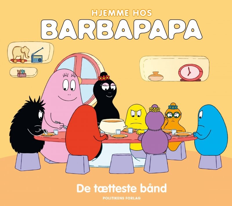 Hjemme Hos Barbapapa: De Tætteste Bånd   Thomas Taylor   Bog