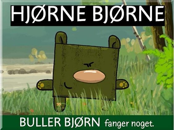 Hjørnebjørne   Buller Bjørn Fanger Noget   Bog