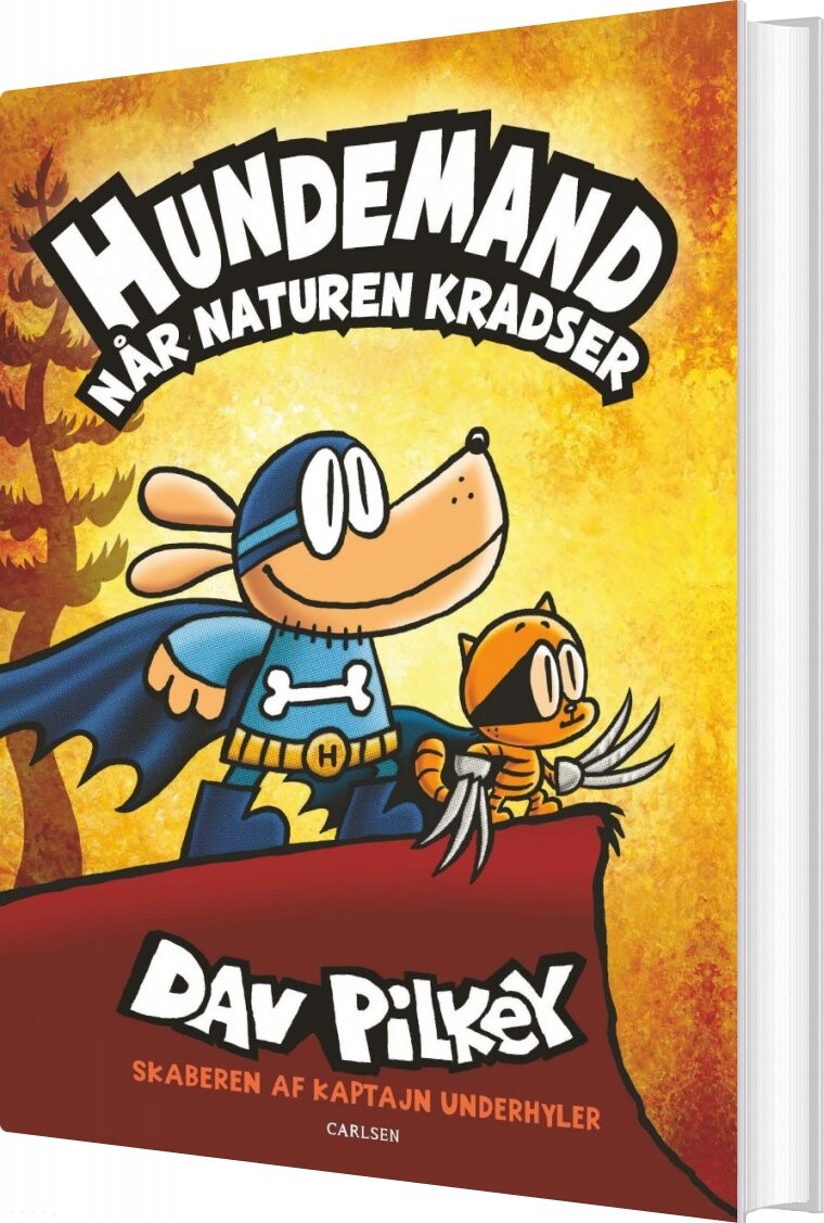 Hundemand 6   Når Naturen Kradser   Dav Pilkey   Bog