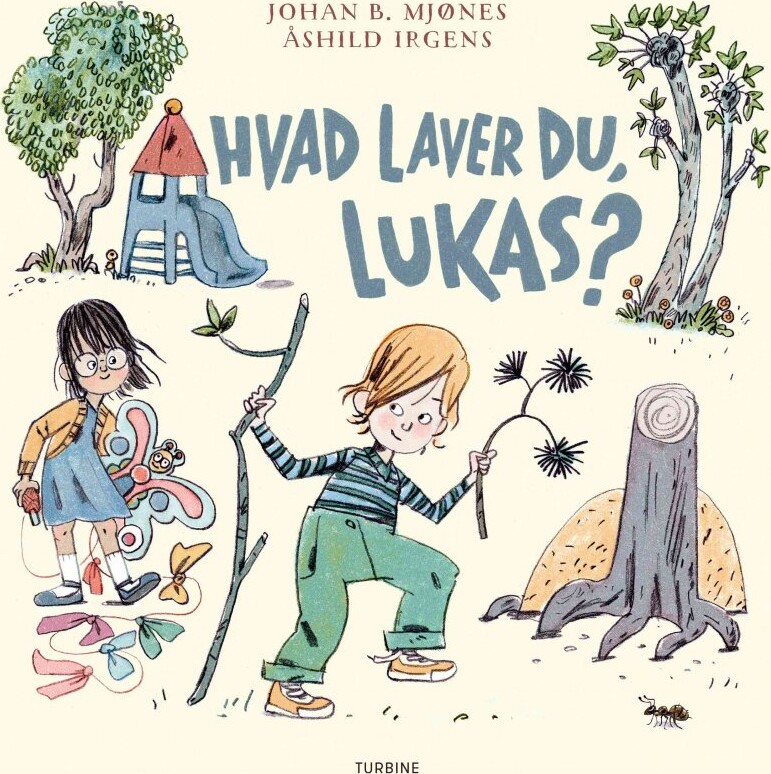 Hvad Laver Du  Lukas    Johan B  Mjønes   Bog