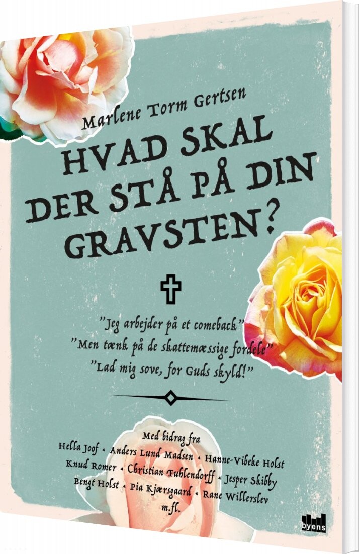 Hvad Skal Der Stå På Din Gravsten    Marlene Torm Gertsen   Bog