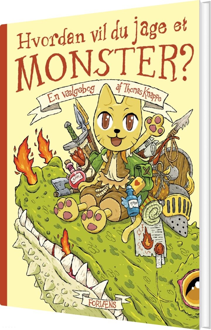 Hvordan Vil Du Jage Et Monster    Thomas Knappe   Bog