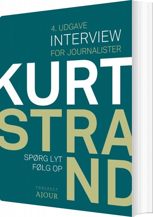Interview For Journalister   Kurt Strand   Bog