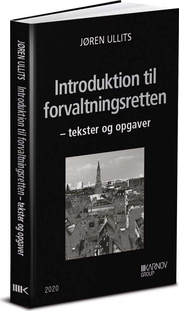 Introduktion Til Forvaltningsretten   Jøren Ullits   Bog