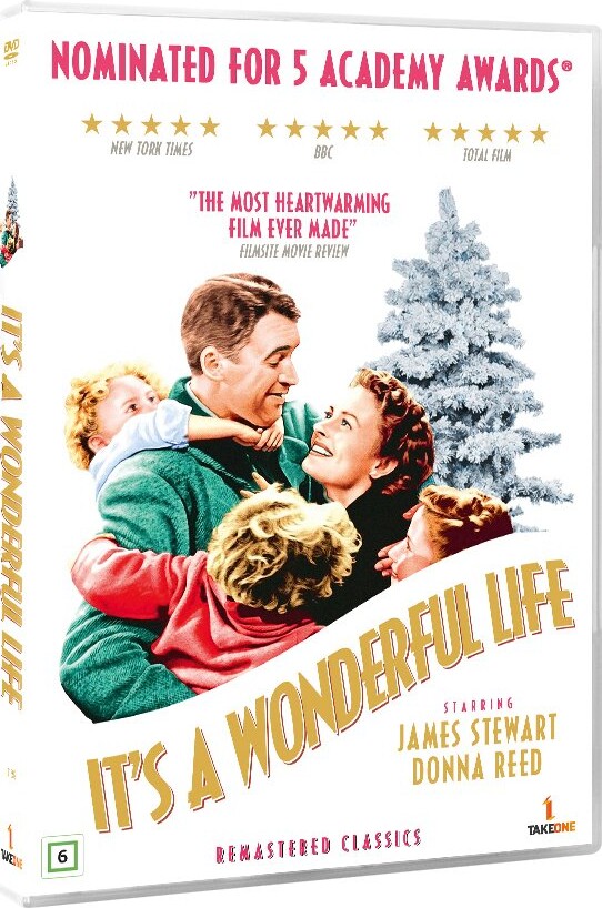 It S A Wonderful Life Det Er Herligt At Leve 1946 Dvd Film