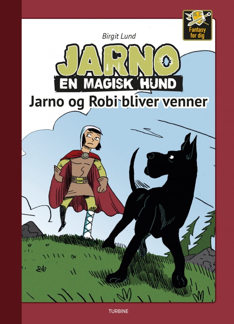 Jarno En Magisk Hund   Jarno Og Robi Bliver Venner   Birgit Lund   Bog