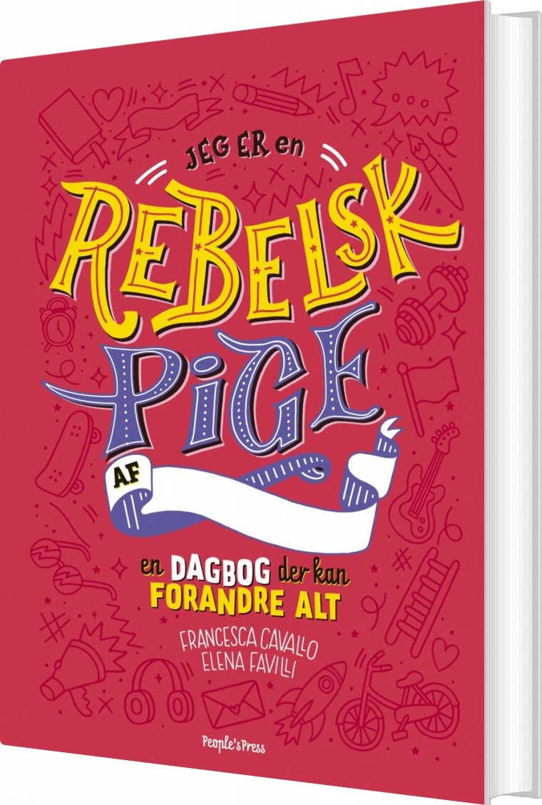 Jeg Er En Rebelsk Pige Dagbog Elena Favilli Bog