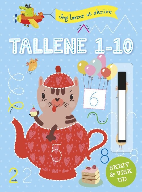Jeg Lærer At Skrive Tallene 1 10   Bog