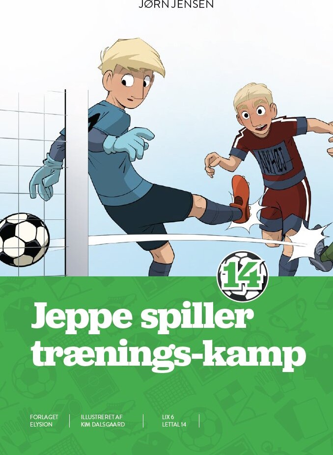 Jeppe Spiller Trænings Kamp Jørn Jensen Bog