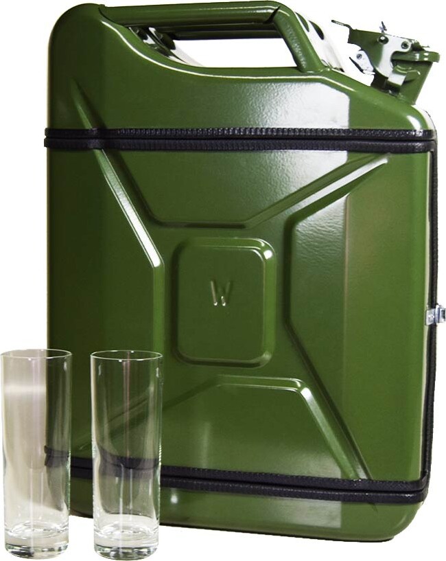 Jerrycan Drink Bar   Transportabel Minibar
