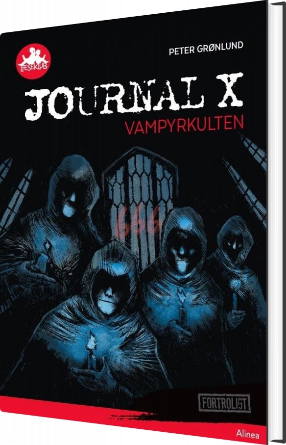 Journal X   Vampyrkulten   Rød Læseklub   Peter Grønlund   Bog