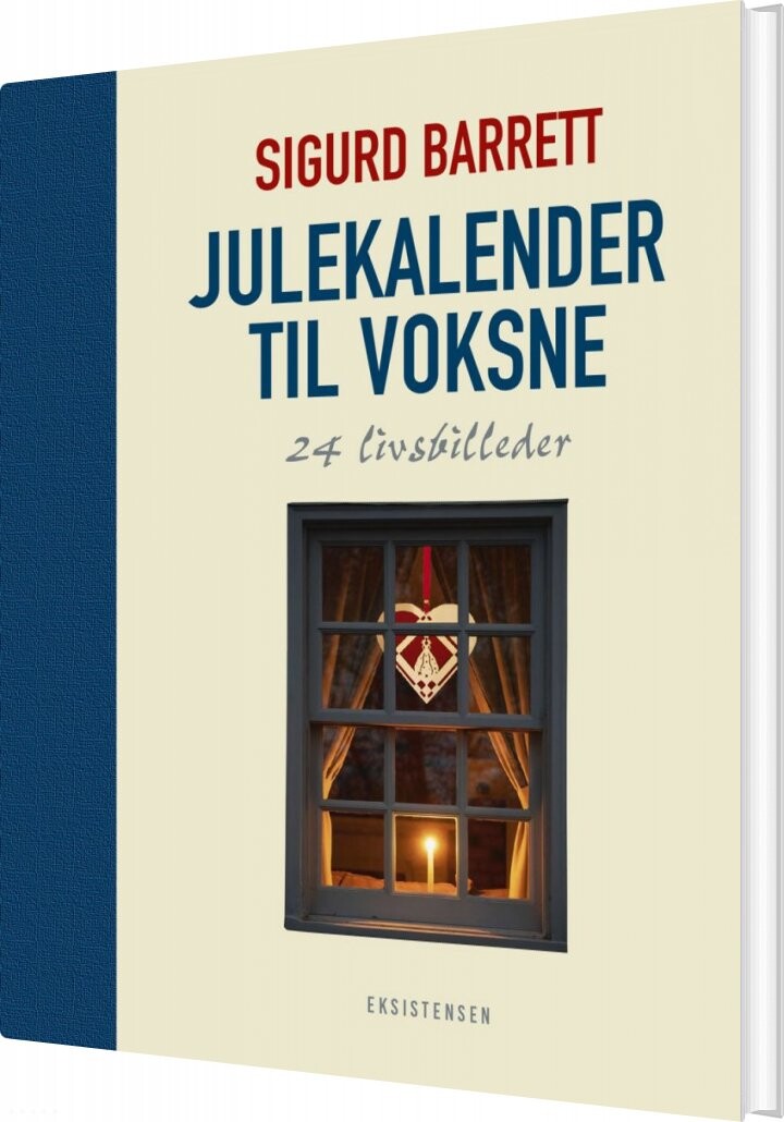 Julekalender Til Voksne   24 Livsbilleder   Sigurd Barrett   Bog