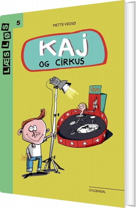 Kaj Og Cirkus Mette Vedsø Bog