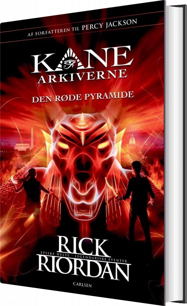 Kane Arkiverne 1   Den Røde Pyramide   Rick Riordan   Bog