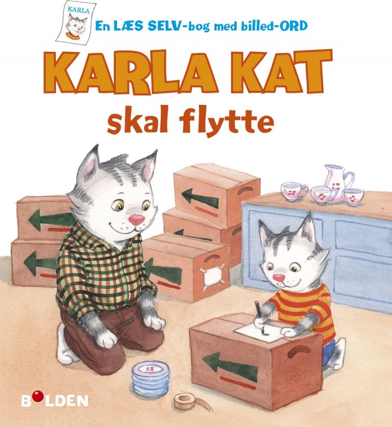 Karla Kat Skal Flytte   Maiken ? Sberg   Bog