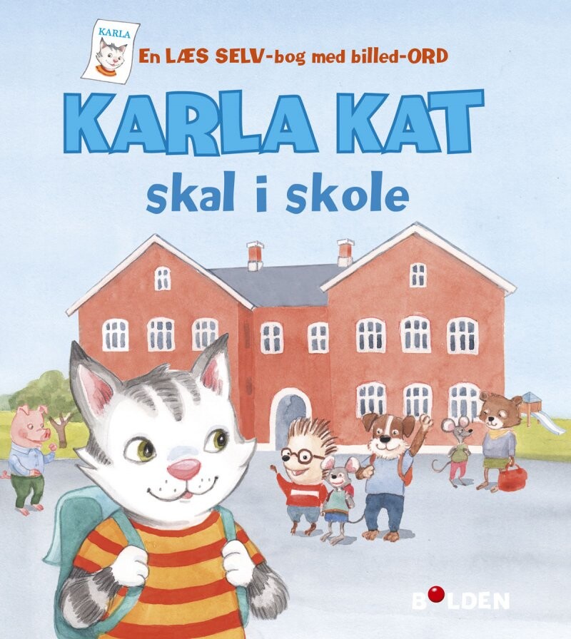 Karla Kat Skal I Skole   Maiken ? Sberg   Bog