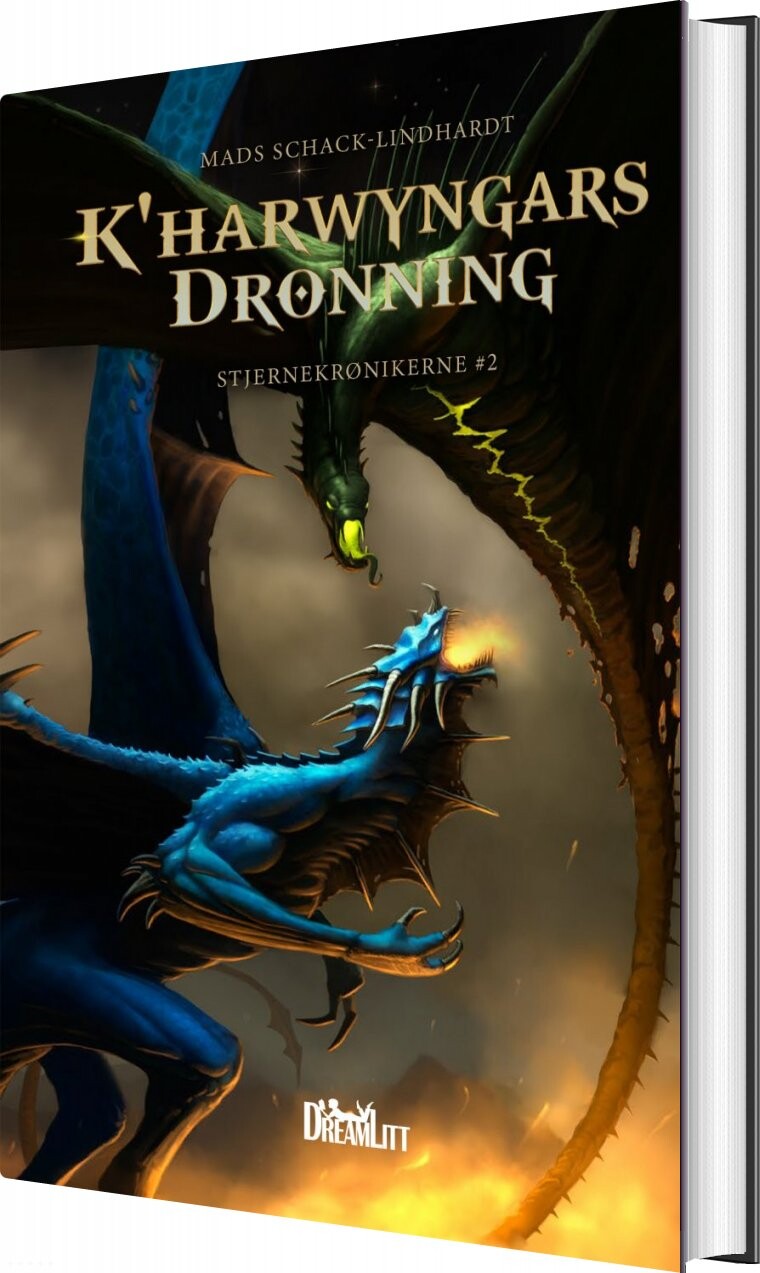 Kharwyngars Dronning    Stjernekrønikerne 2   Mads Schack Lindhardt   Bog