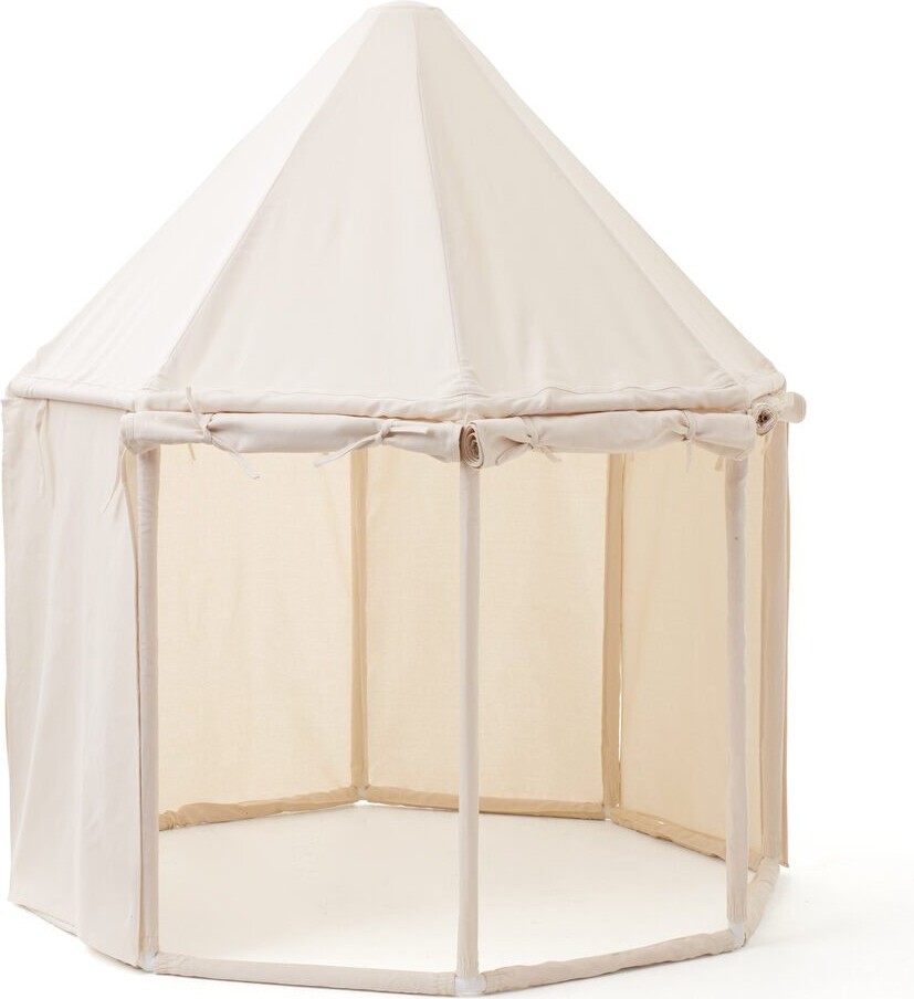 Kids Concept   Pavillion Telt   Rå Hvid