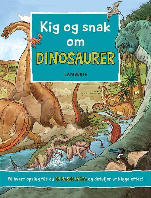 Kig Og Snak Om Dinosaurer   Lena Lamberth   Bog