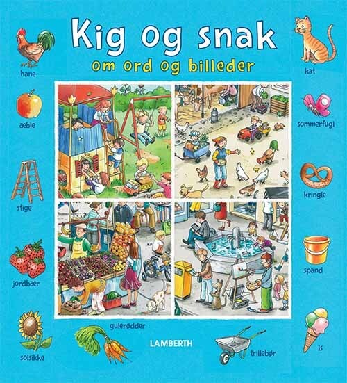 Kig Og Snak Om Ord Og Billeder   Lena Lamberth   Bog