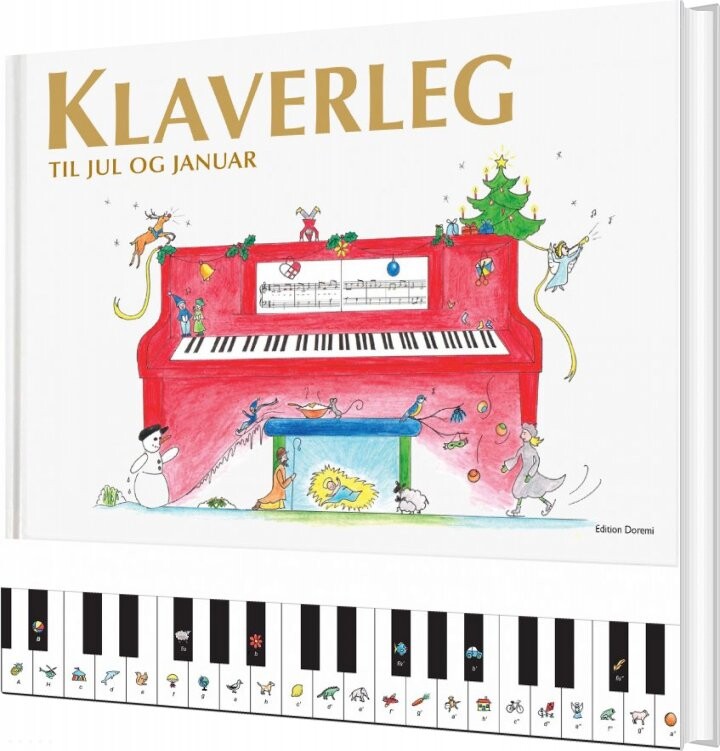 Klaverleg Til Jul Og Januar   Pernille Holm Kofod   Bog