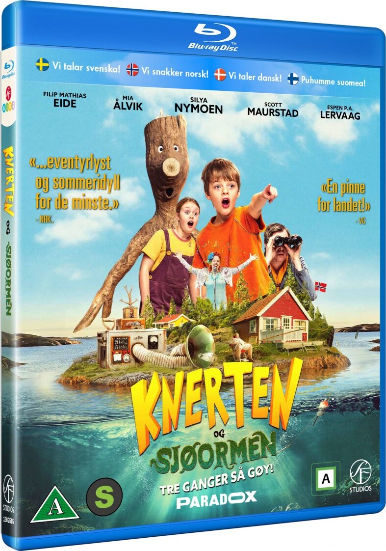 Knerten Og Sjøormen Blu Ray