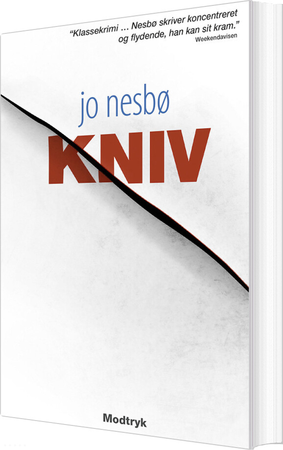 Kniv   Jo Nesbø   Bog