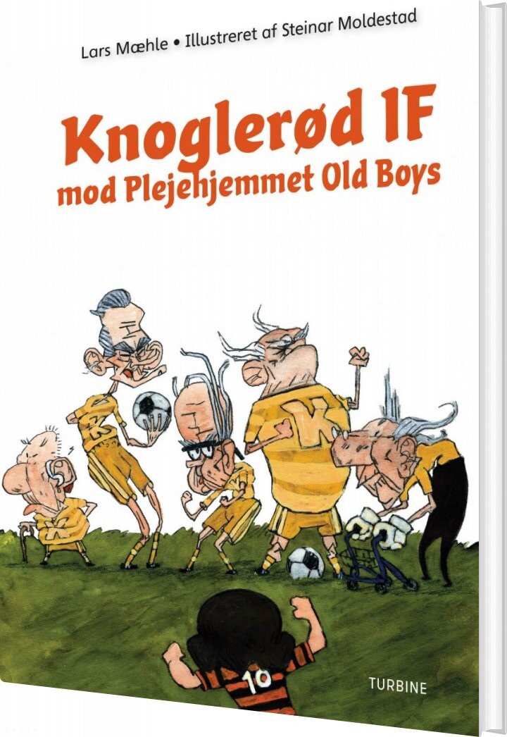 Knoglerød If Mod Plejehjemmet Old Boys   Lars Mæhle   Bog