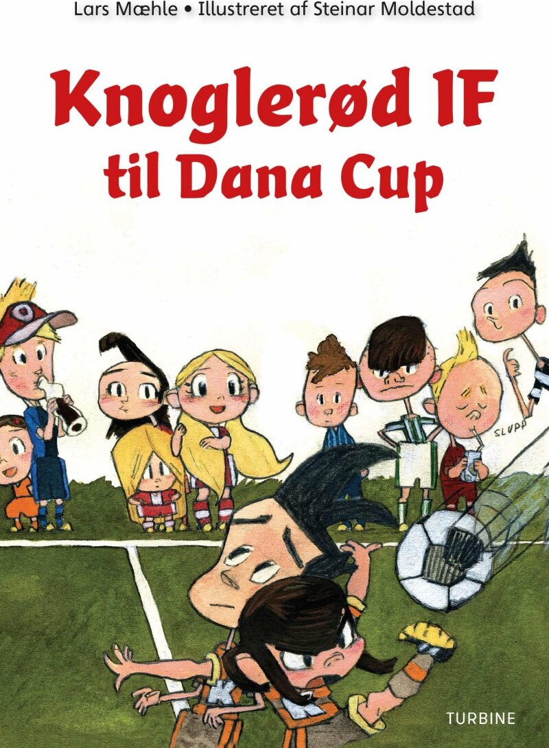 Knoglerød If Til Dana Cup   Lars Mæhle   Bog