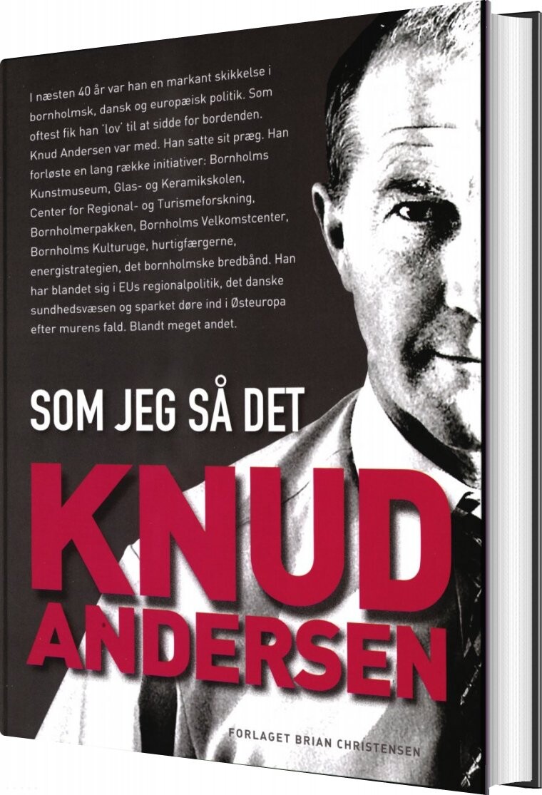 Knud Andersen   Som Jeg Så Det   Knud Andersen   Bog