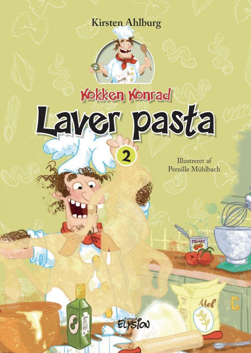 Kokken Konrad Laver Pasta Kirsten Ahlburg Bog
