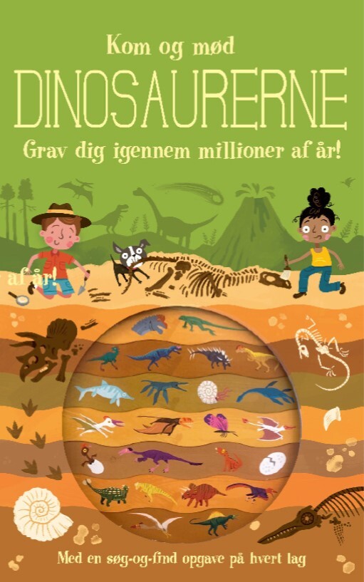 Kom Med Tilbage I Tiden Og Mød Dinosaurerne   Bog